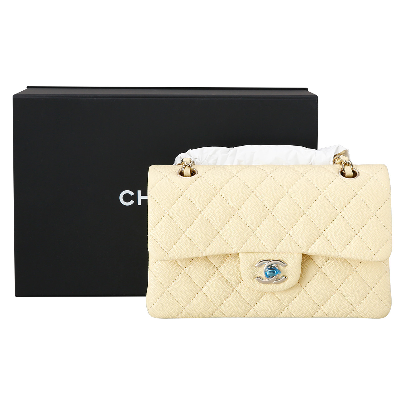 CHANEL(USED)샤넬 캐비어 클래식 스몰 플랩백