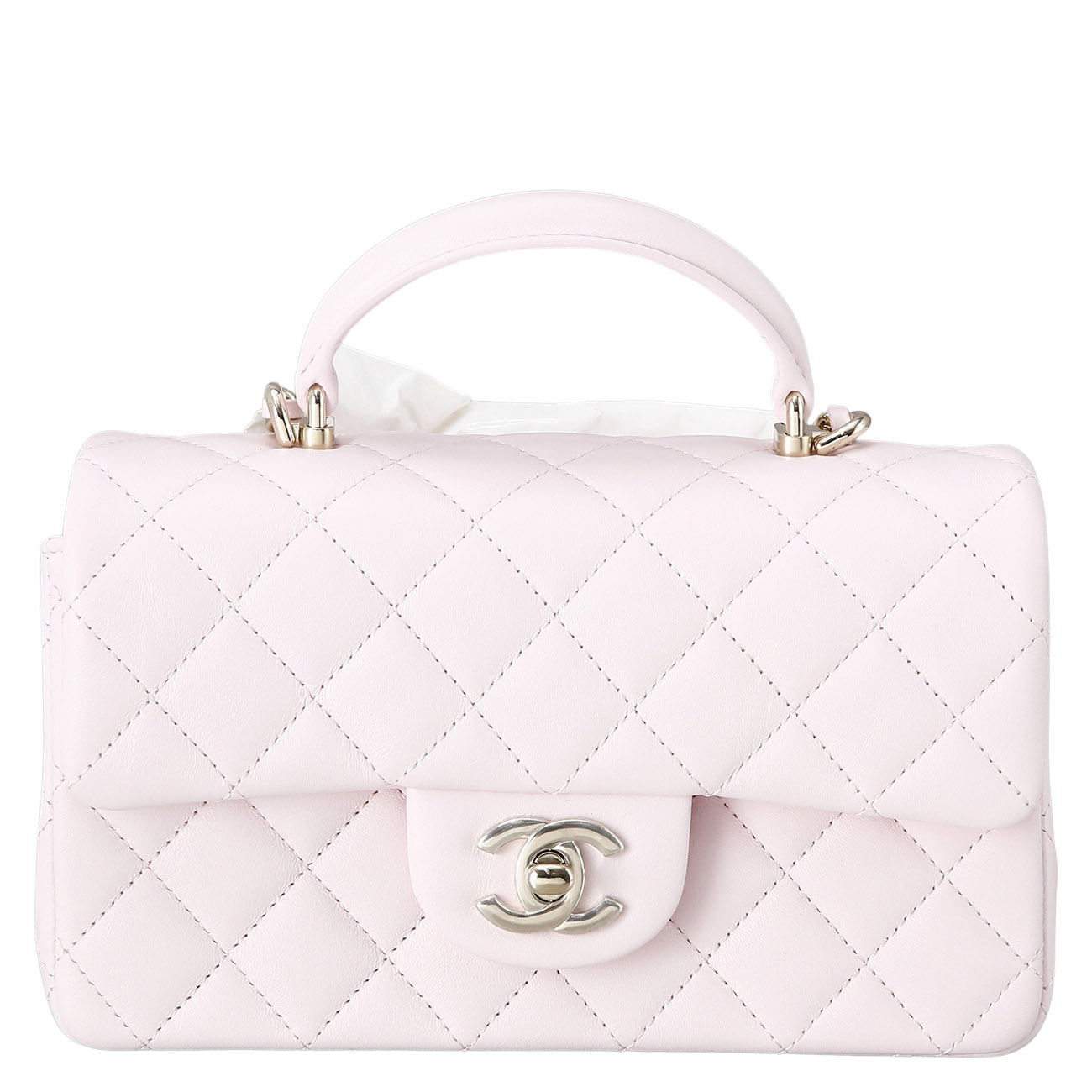 CHANEL(USED)샤넬 클래식 뉴미니 탑핸들