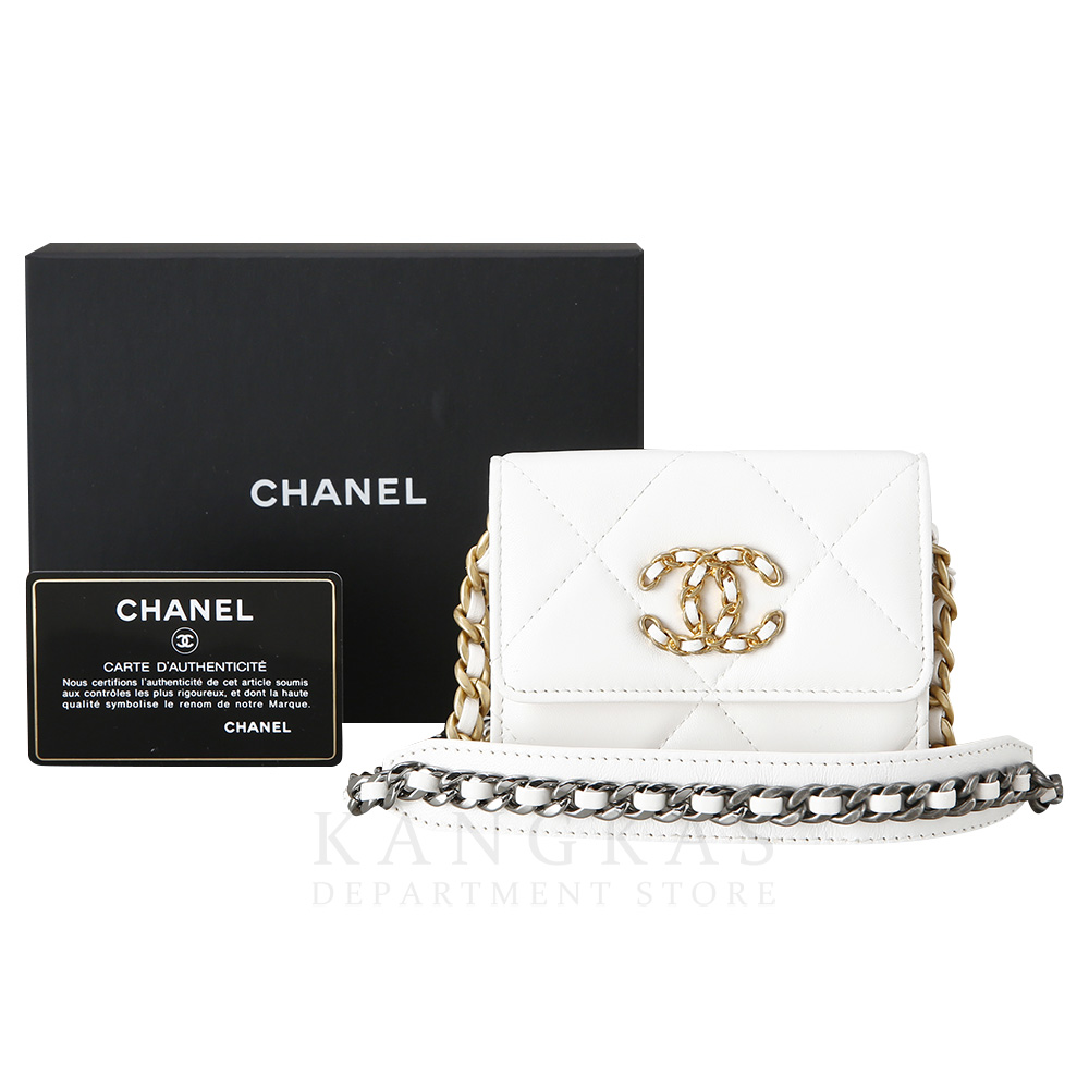CHANEL(USED)샤넬 19 체인 월릿