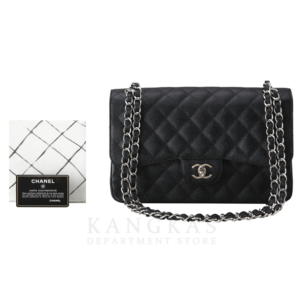 CHANEL(USED)샤넬 캐비어 클래식 라지 플랩백