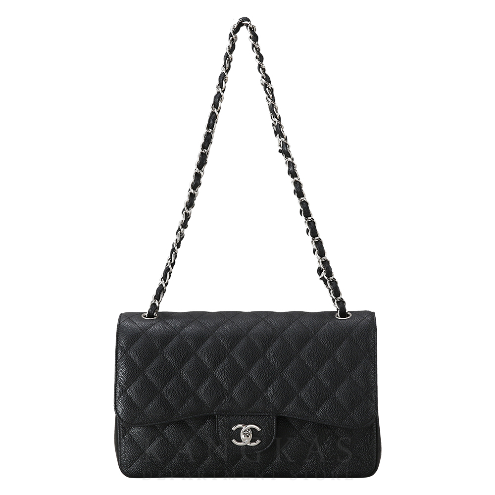 CHANEL(USED)샤넬 클래식 캐비어 점보