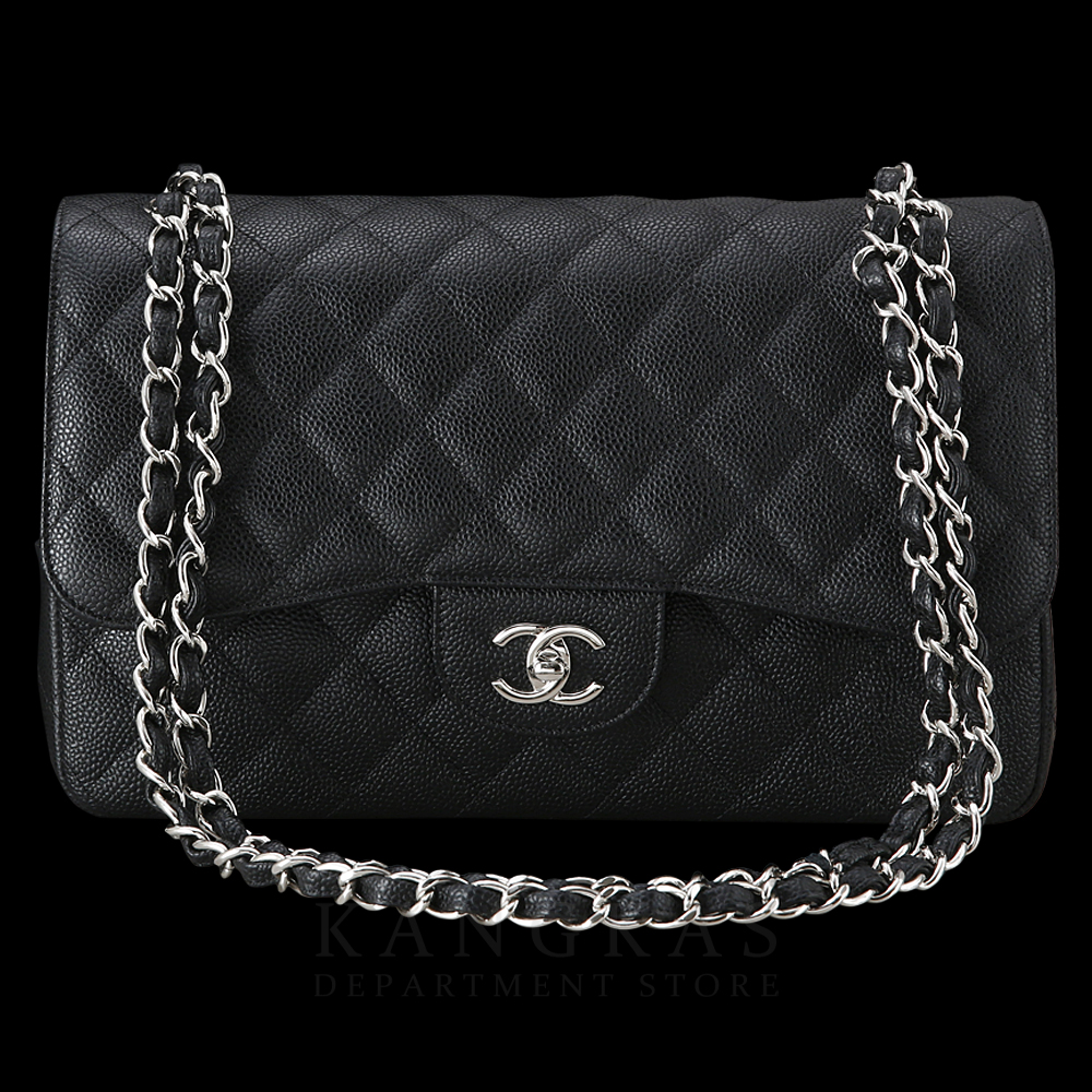 CHANEL(USED)샤넬 클래식 캐비어 점보