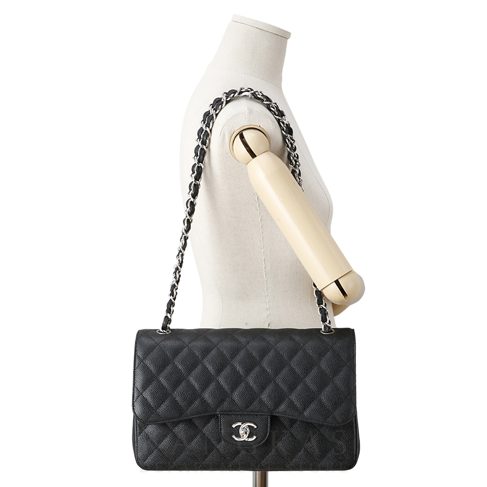 CHANEL(USED)샤넬 클래식 캐비어 점보
