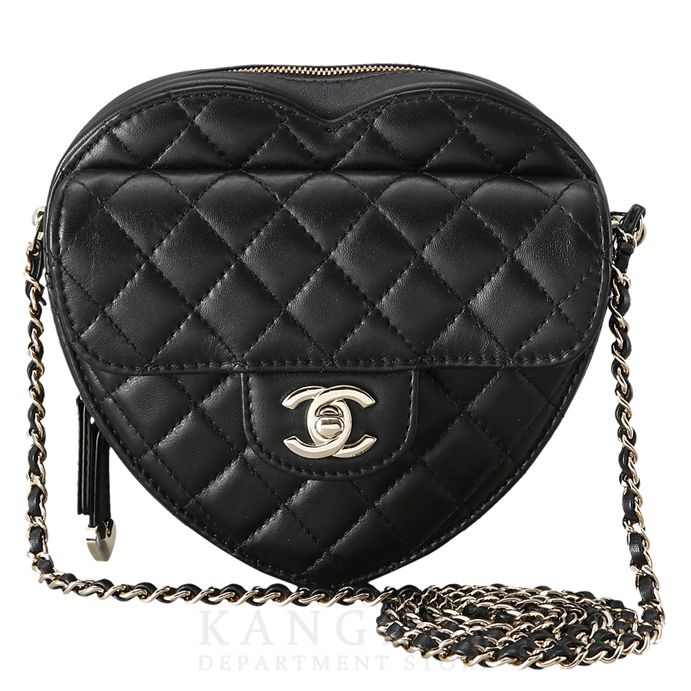 CHANEL(USED)샤넬 시즌 하트 크로스백