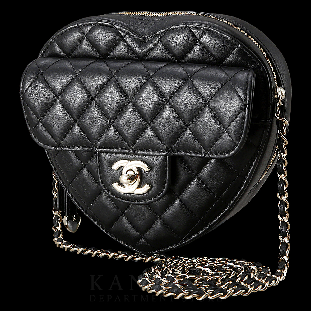 CHANEL(USED)샤넬 시즌 하트 크로스백