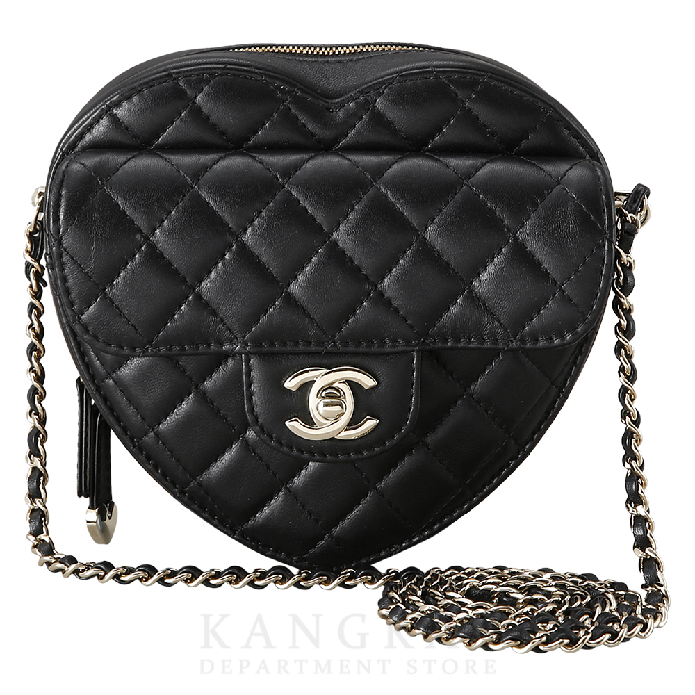 CHANEL(USED)샤넬 시즌 하트 크로스백
