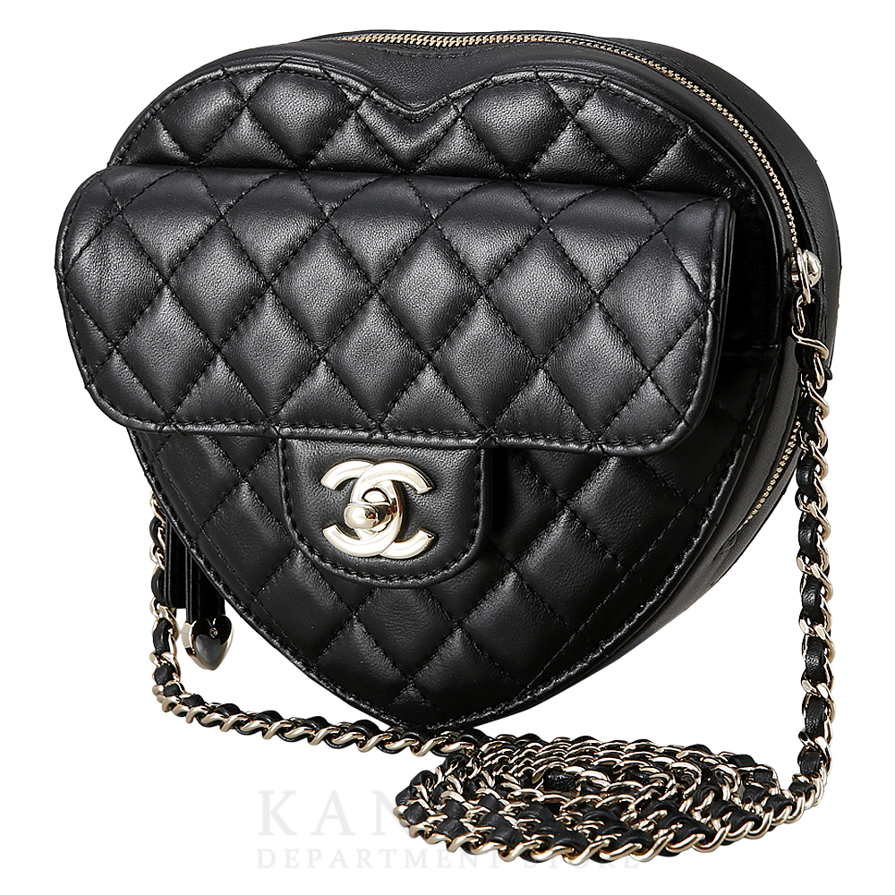 CHANEL(USED)샤넬 시즌 하트 크로스백