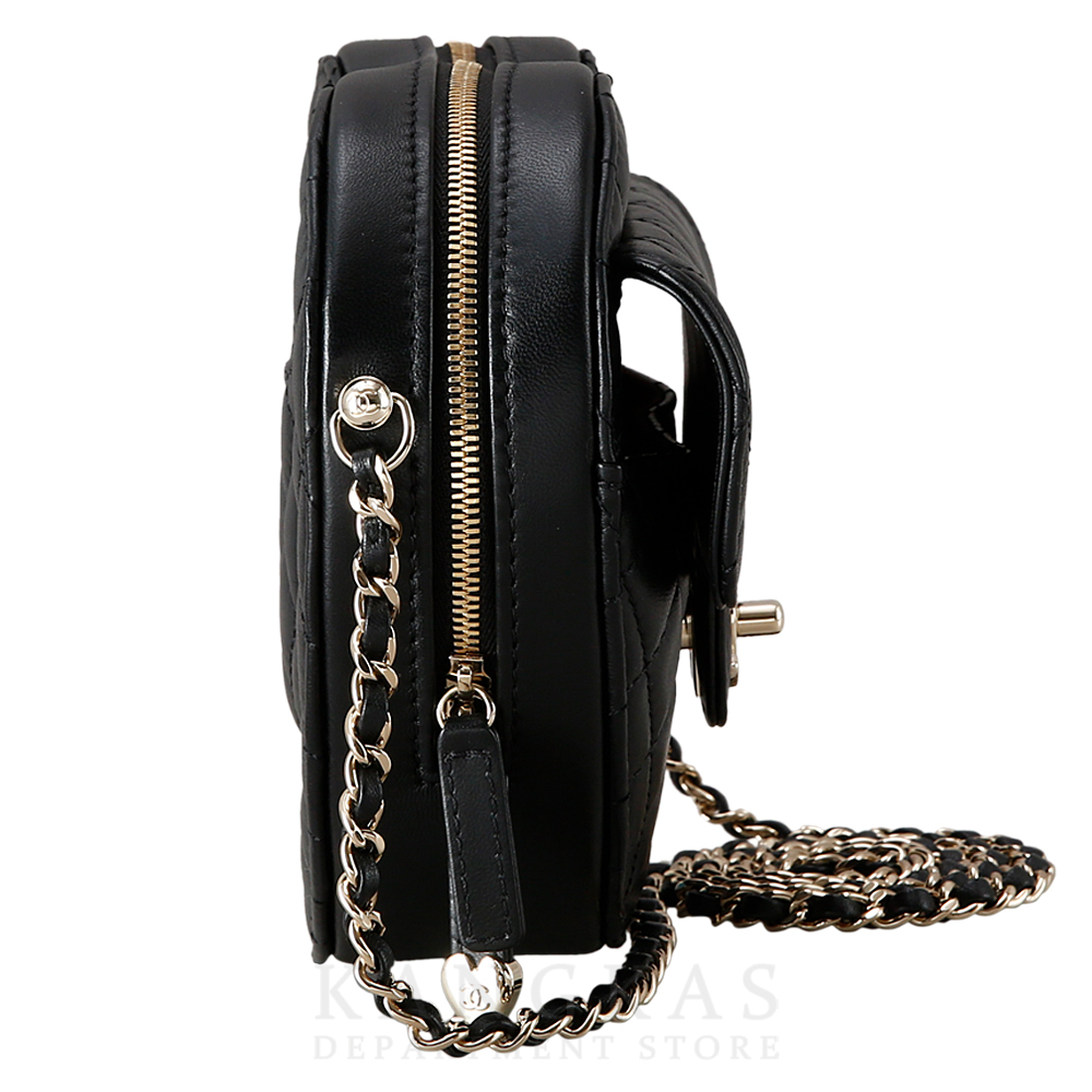 CHANEL(USED)샤넬 시즌 하트 크로스백