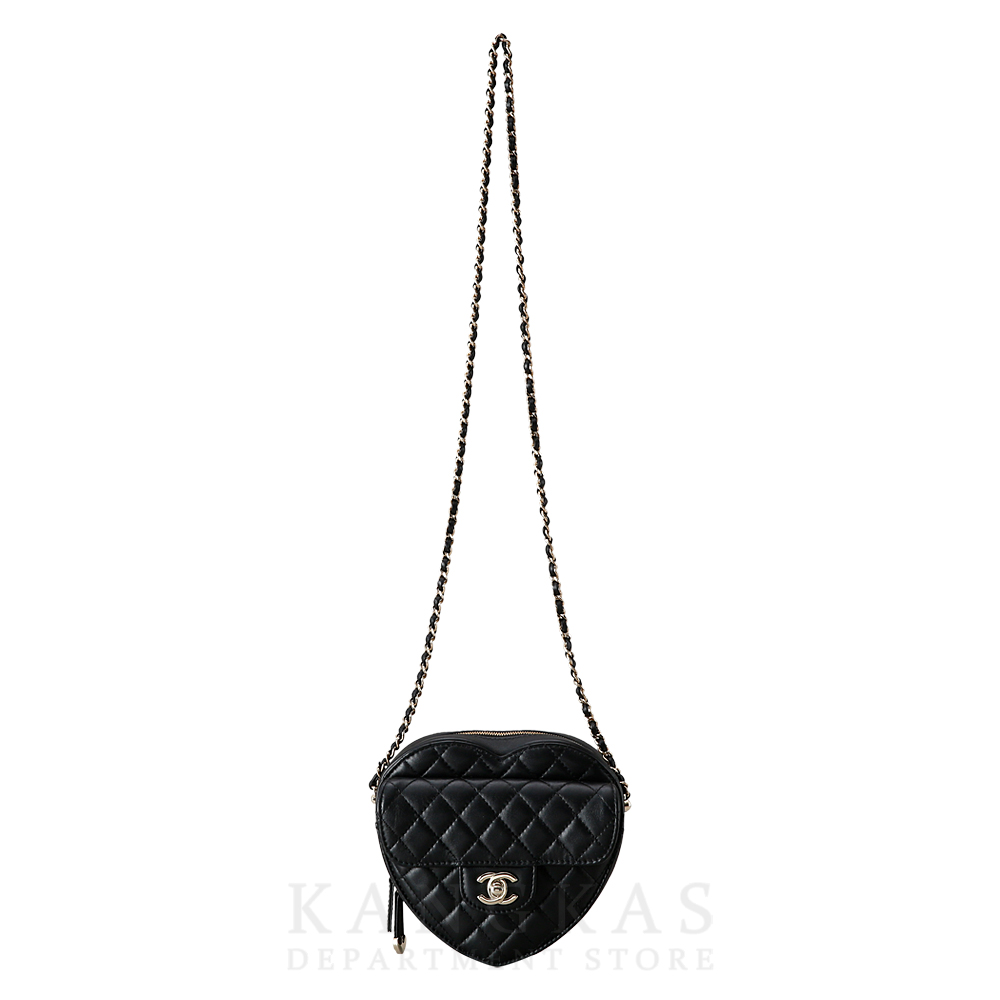 CHANEL(USED)샤넬 시즌 하트 크로스백
