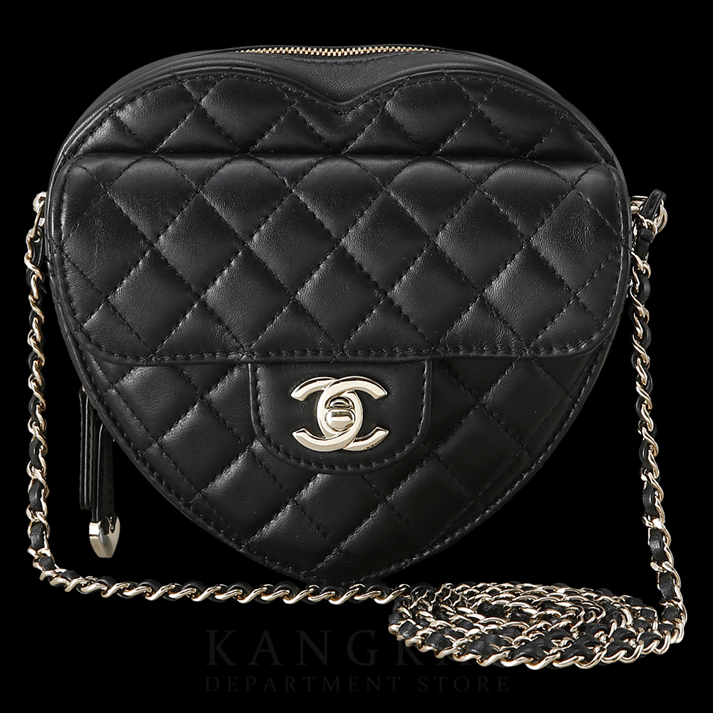 CHANEL(USED)샤넬 시즌 하트 크로스백