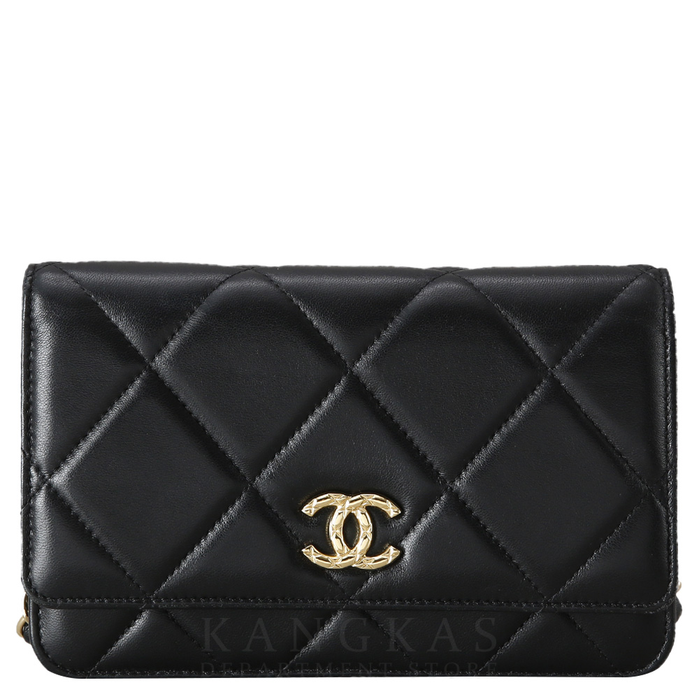 CHANEL(USED)샤넬 시즌 레더 WOC