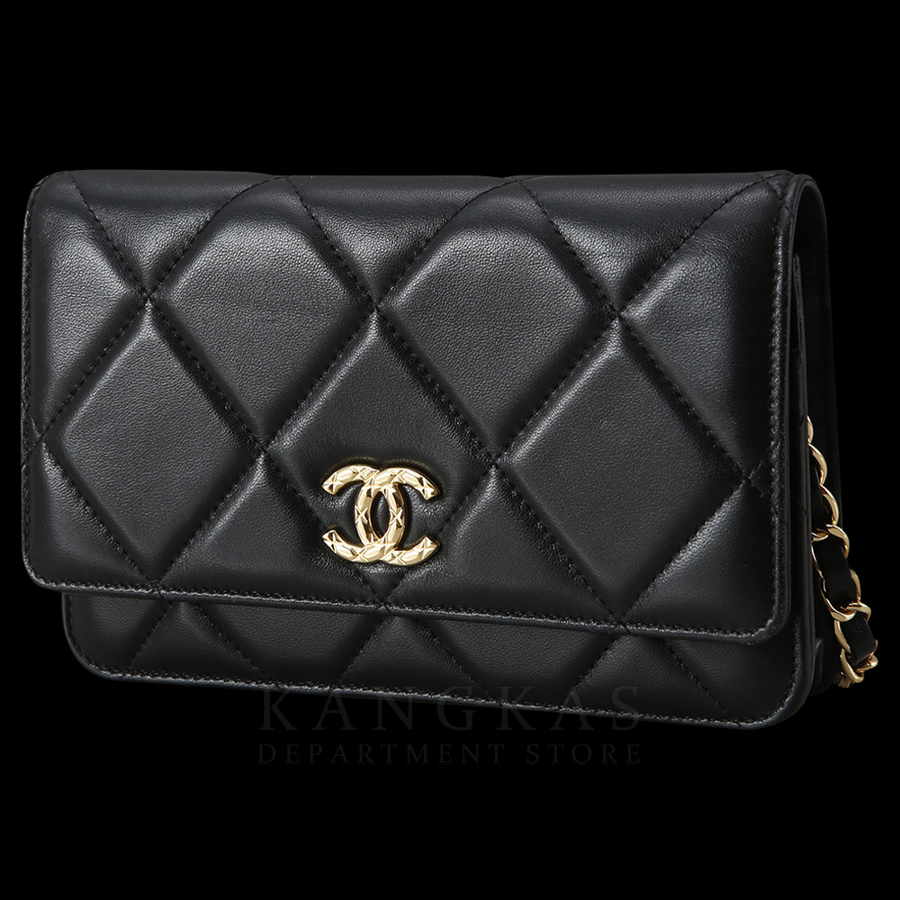 CHANEL(USED)샤넬 시즌 레더 WOC