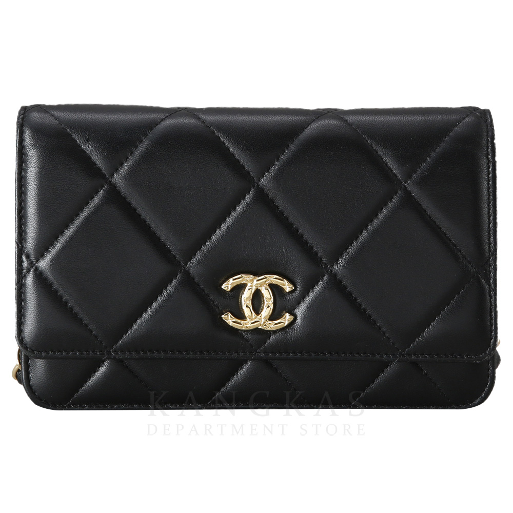 CHANEL(USED)샤넬 시즌 레더 WOC