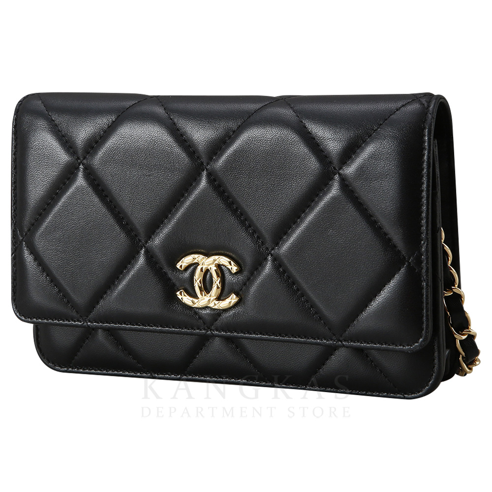 CHANEL(USED)샤넬 시즌 레더 WOC