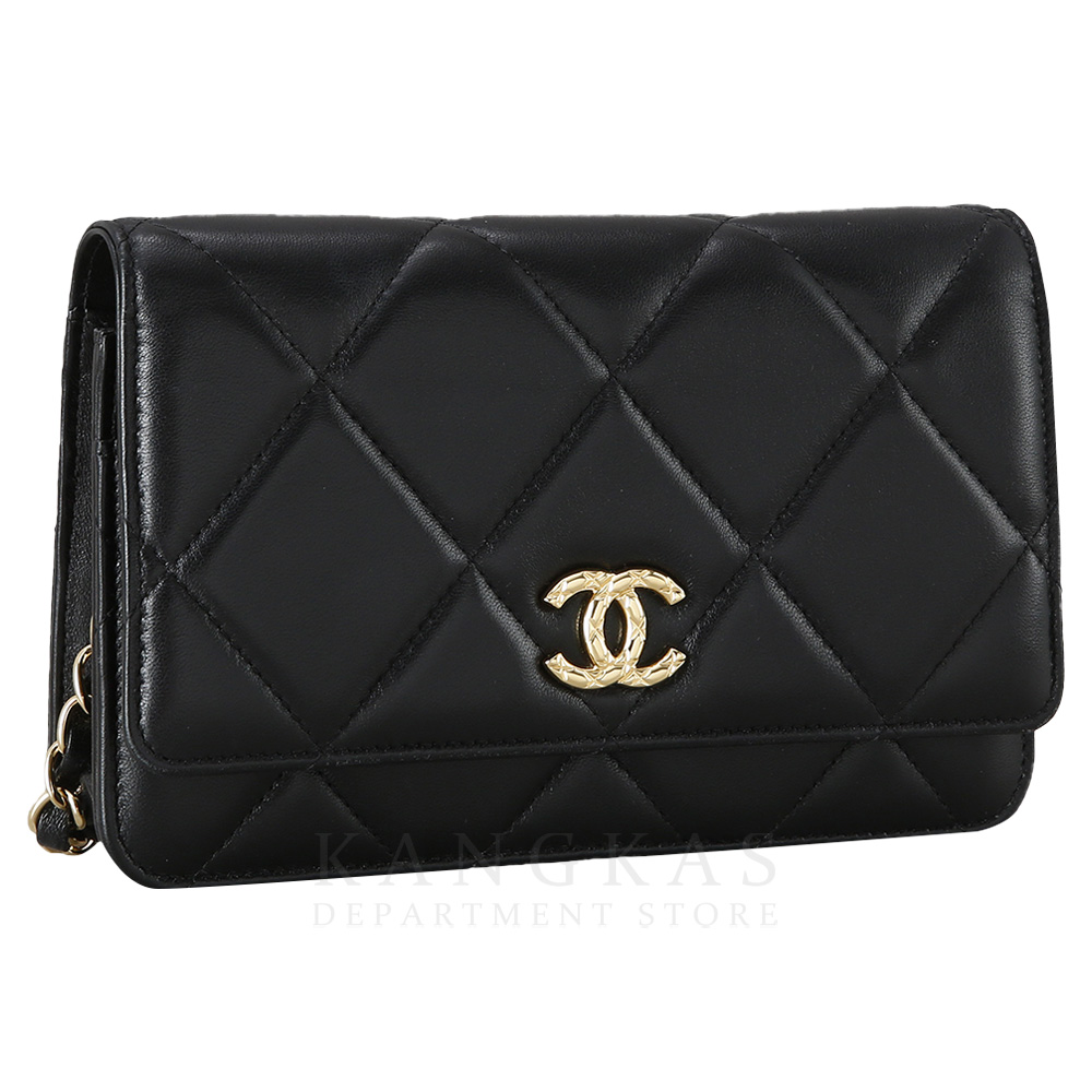 CHANEL(USED)샤넬 시즌 레더 WOC