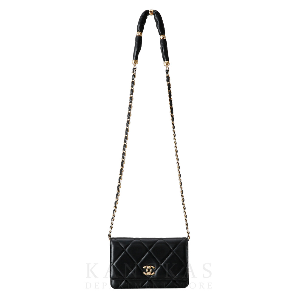 CHANEL(USED)샤넬 시즌 레더 WOC