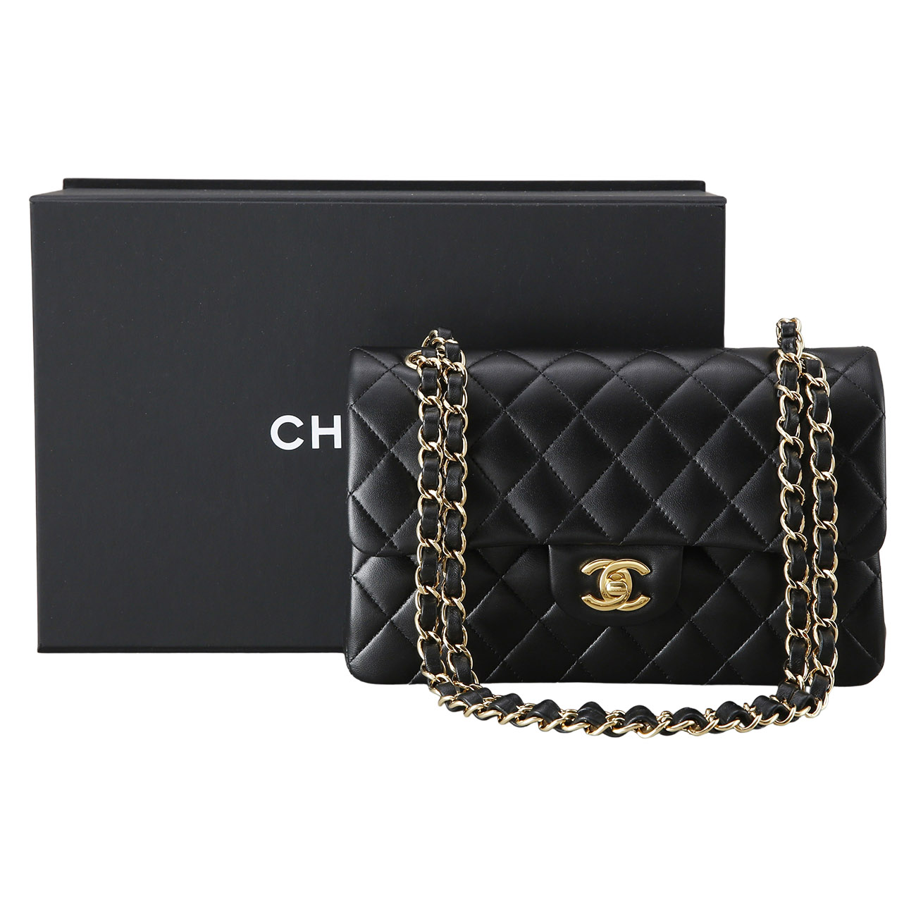 CHANEL(USED)샤넬 램스킨 클래식 스몰 플랩백