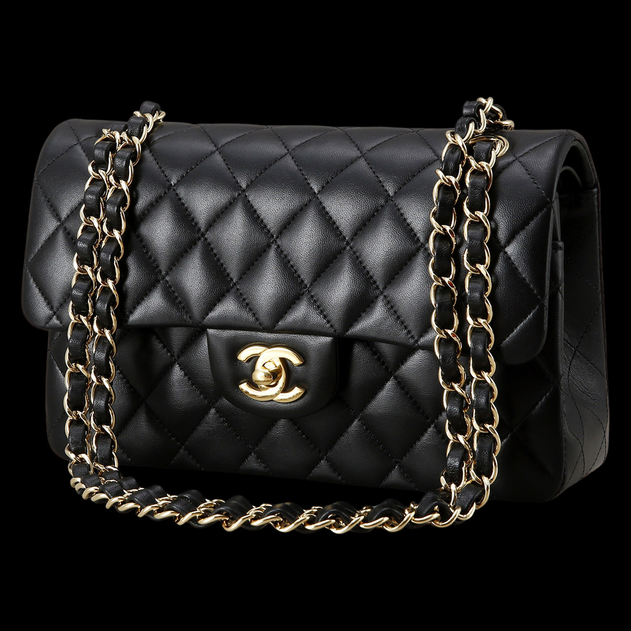 CHANEL(USED)샤넬 램스킨 클래식 스몰 플랩백