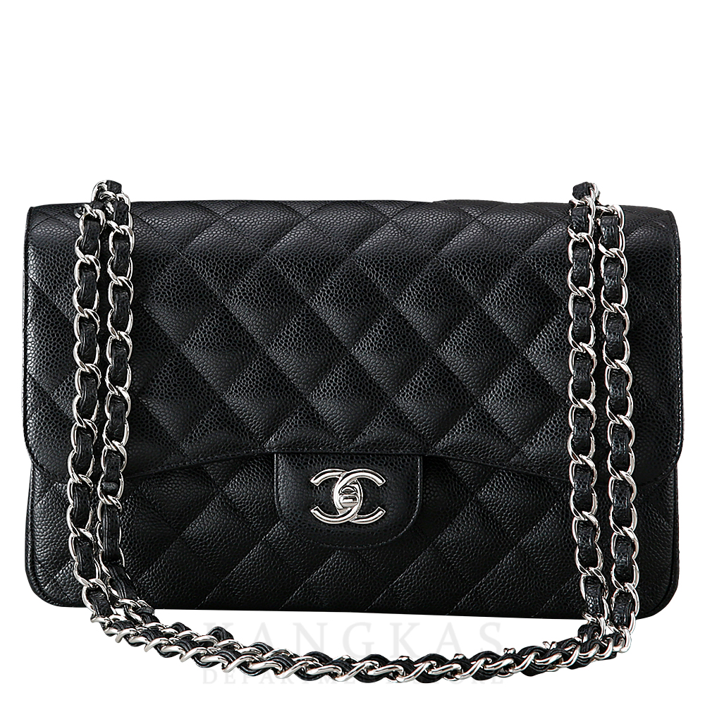 CHANEL(USED)샤넬 A58600 캐비어 클래식 라지 플랩백