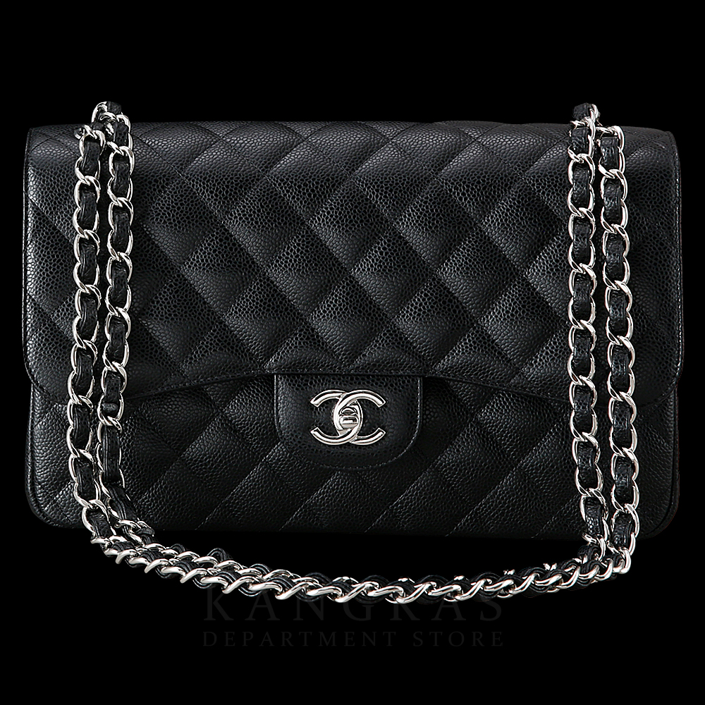 CHANEL(USED)샤넬 A58600 캐비어 클래식 라지 플랩백