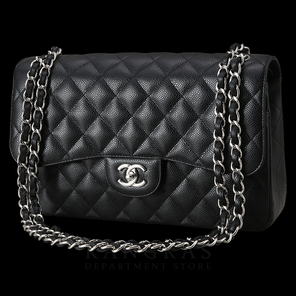 CHANEL(USED)샤넬 A58600 캐비어 클래식 라지 플랩백