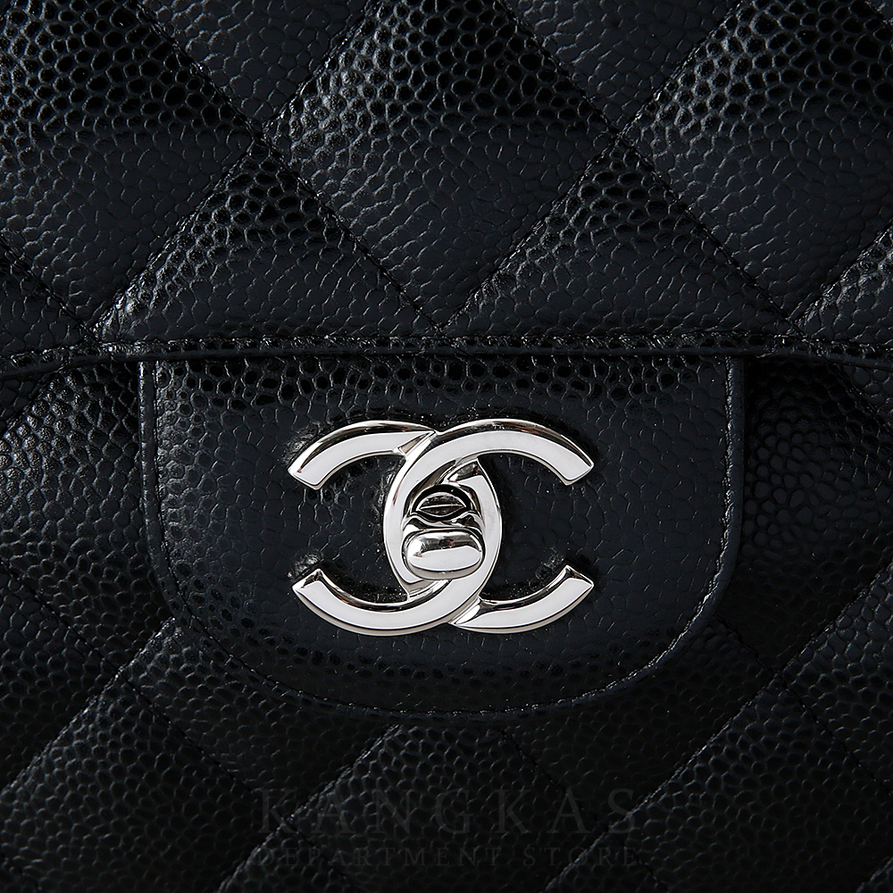 CHANEL(USED)샤넬 A58600 캐비어 클래식 라지 플랩백