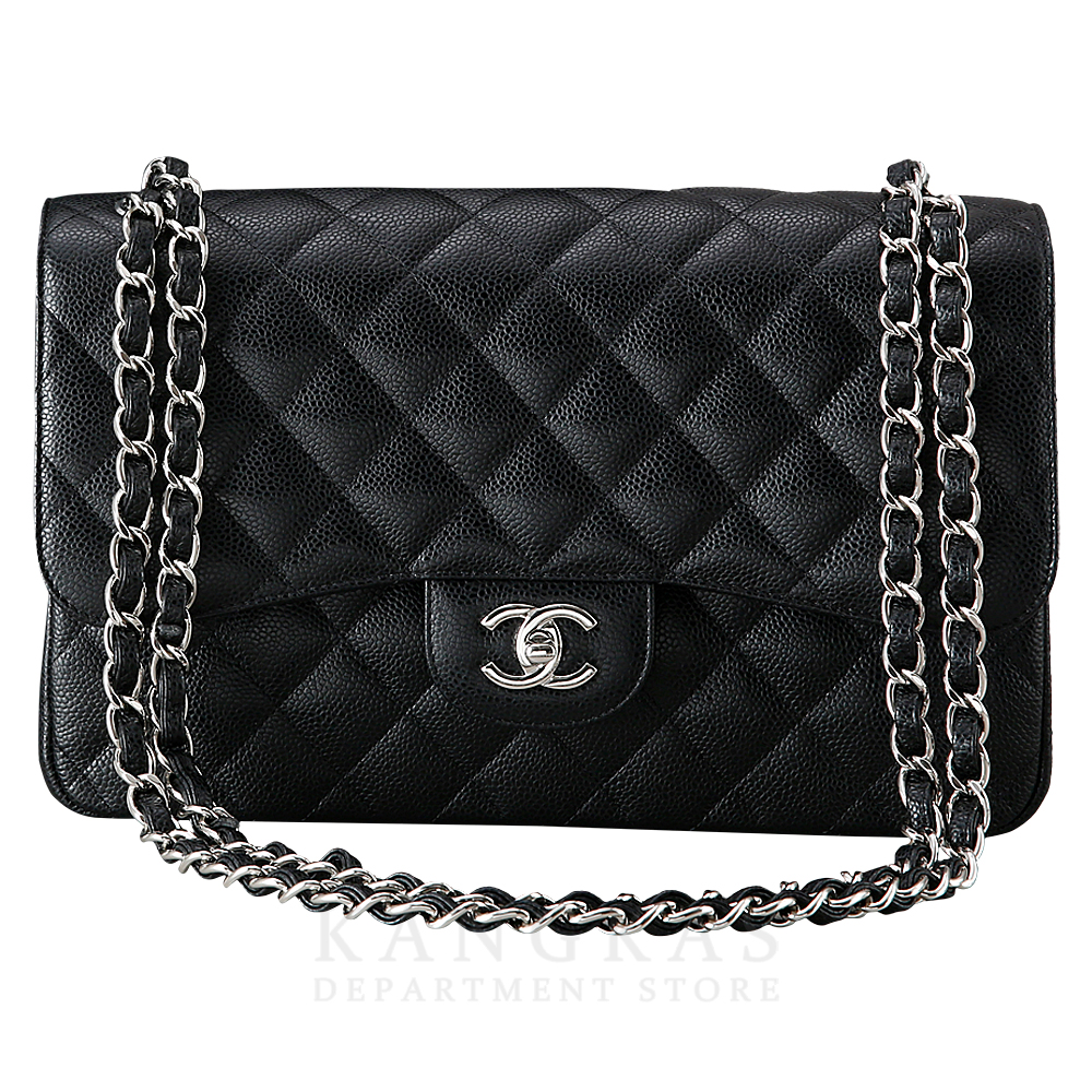 CHANEL(USED)샤넬 A58600 캐비어 클래식 라지 플랩백