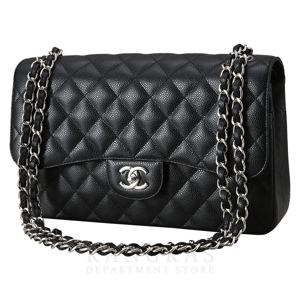 CHANEL(USED)샤넬 A58600 캐비어 클래식 라지 플랩백