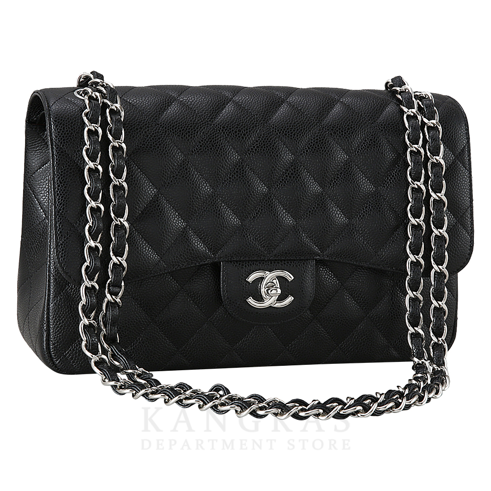 CHANEL(USED)샤넬 A58600 캐비어 클래식 라지 플랩백