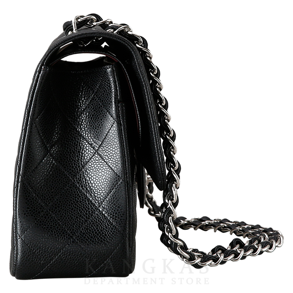 CHANEL(USED)샤넬 A58600 캐비어 클래식 라지 플랩백