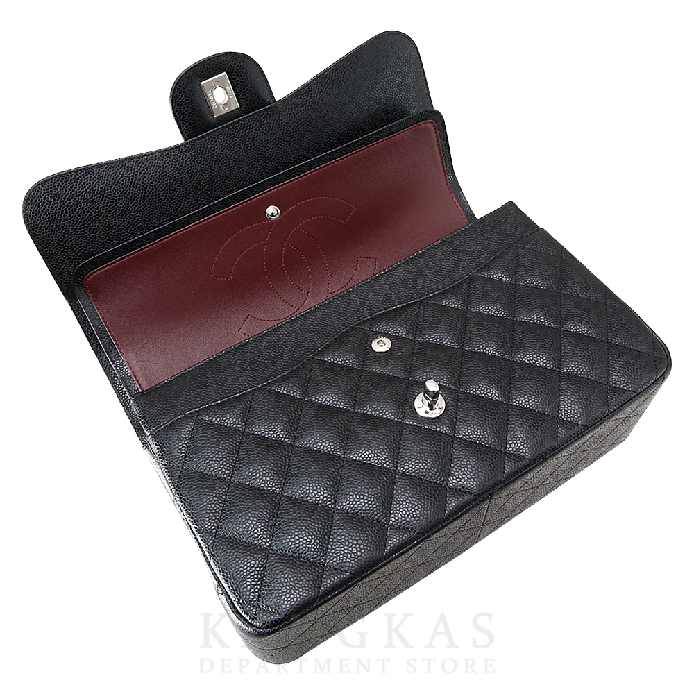 CHANEL(USED)샤넬 A58600 캐비어 클래식 라지 플랩백