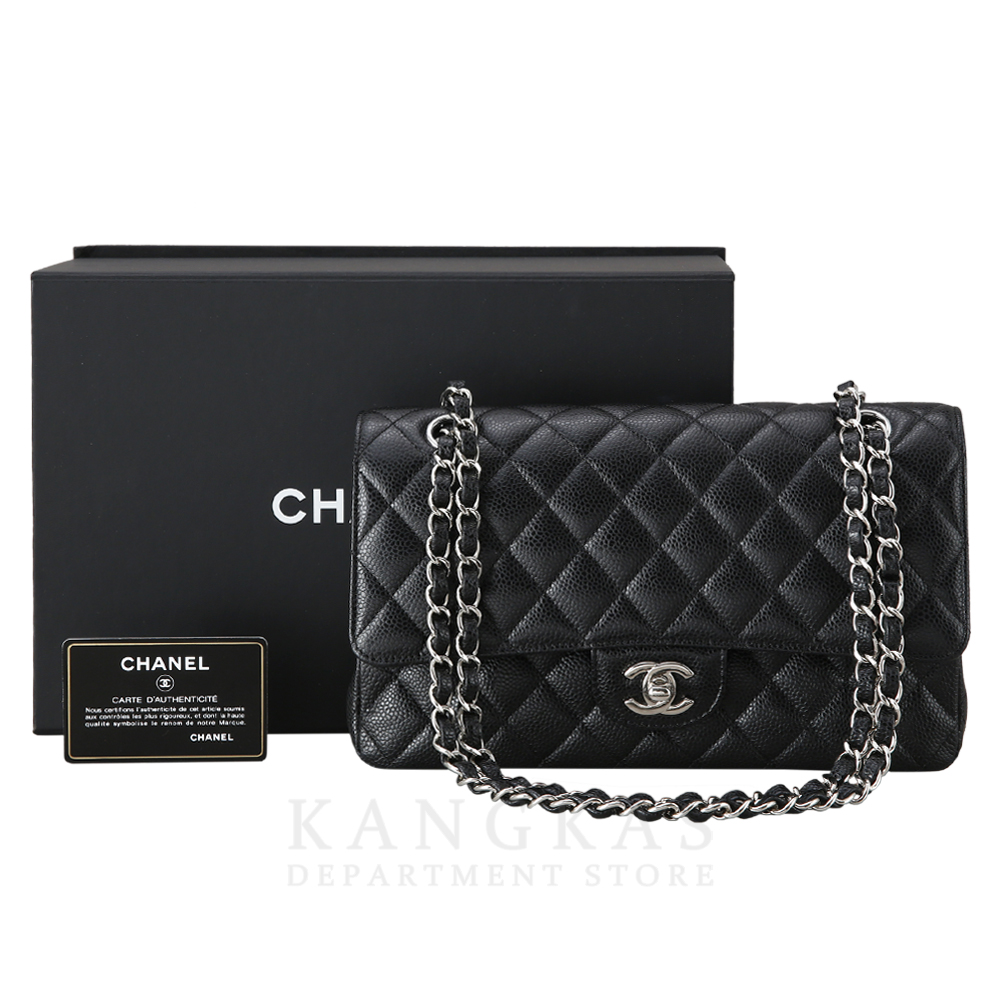 CHANEL(USED)샤넬 캐비어 클래식 미듐 플랩백