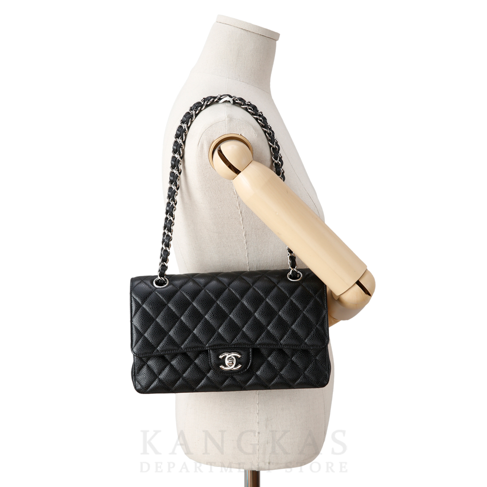 CHANEL(USED)샤넬 캐비어 클래식 미듐 플랩백