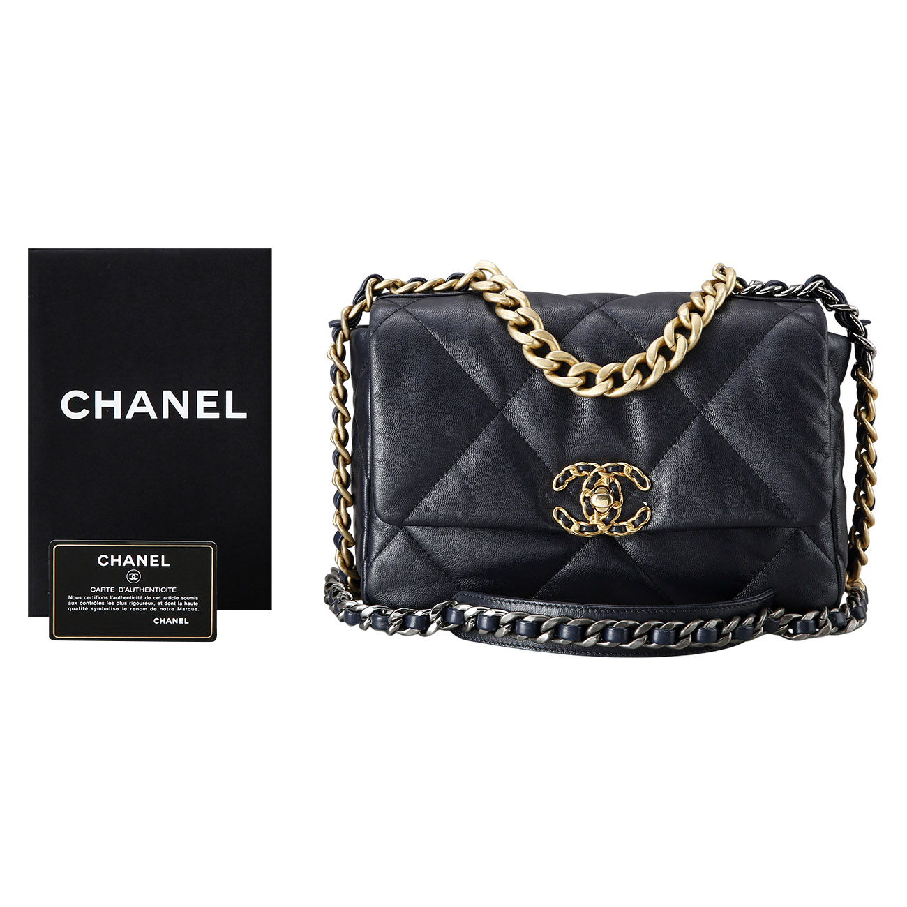 CHANEL(USED)샤넬 AS1160  19 스몰 플랩백