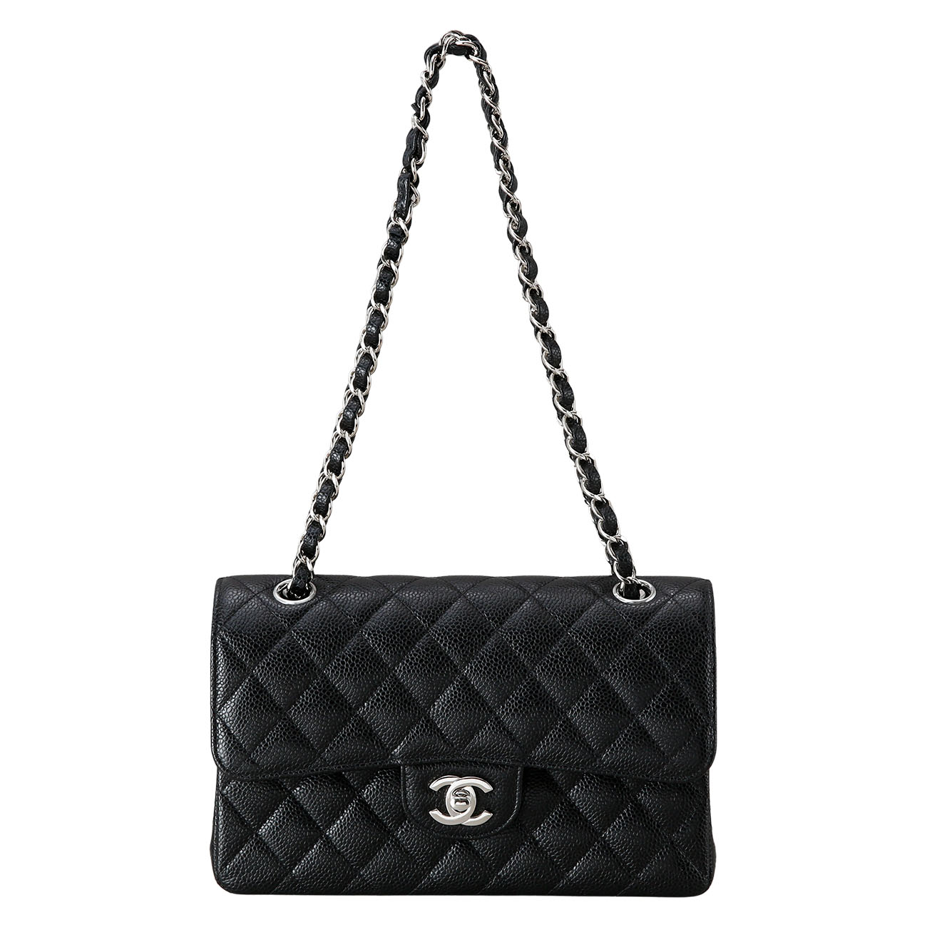 CHANEL(USED)샤넬 캐비어 클래식 스몰 플랩백