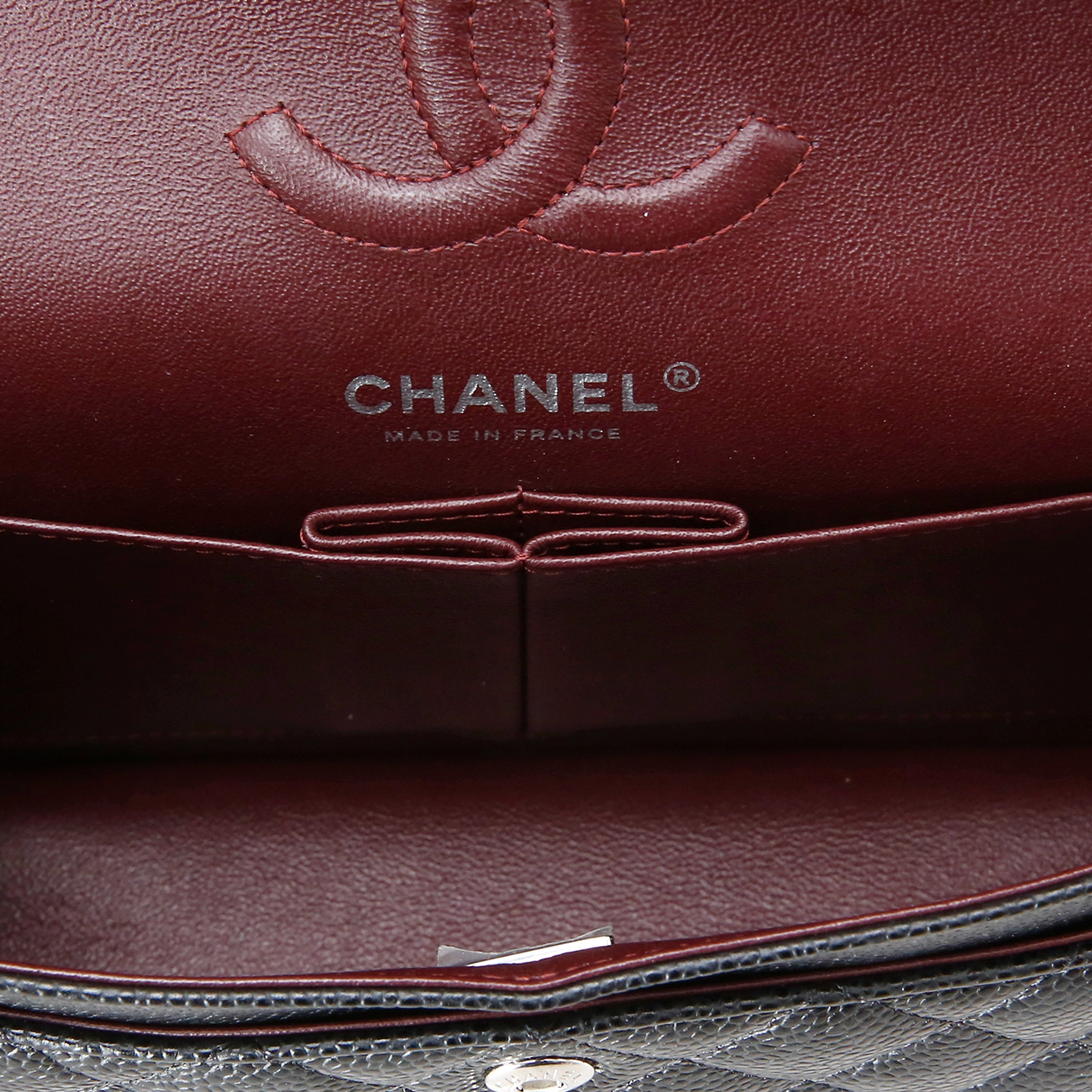 CHANEL(USED)샤넬 캐비어 클래식 스몰 플랩백