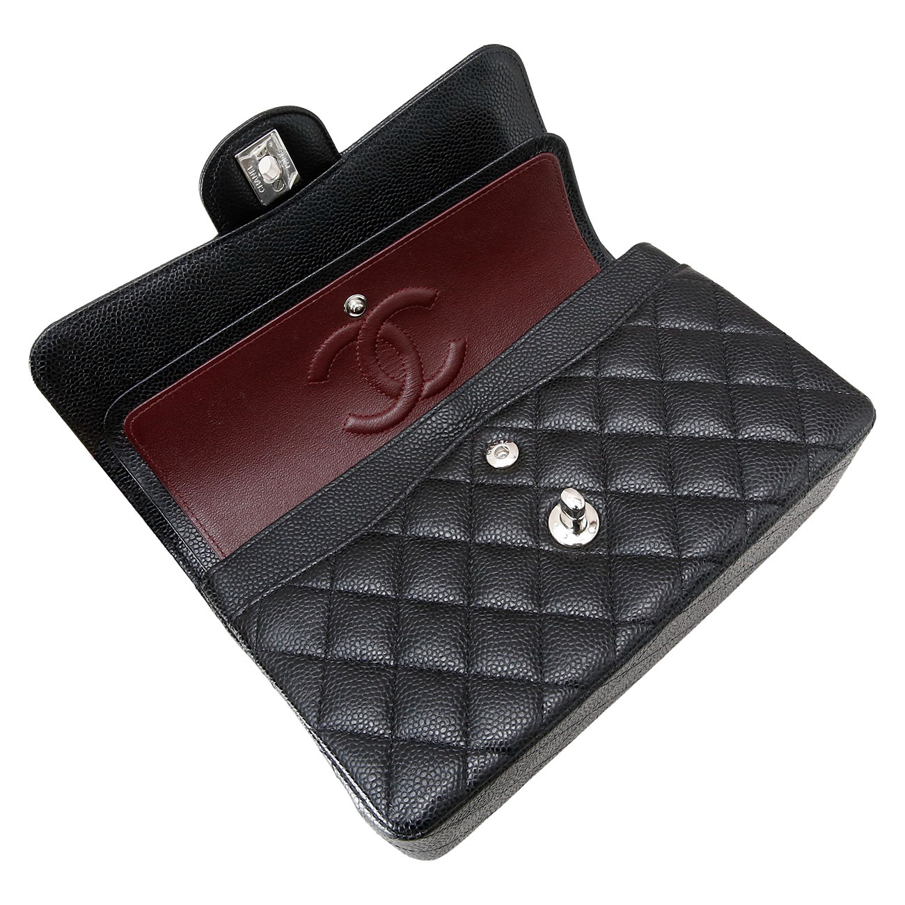 CHANEL(USED)샤넬 캐비어 클래식 스몰 플랩백