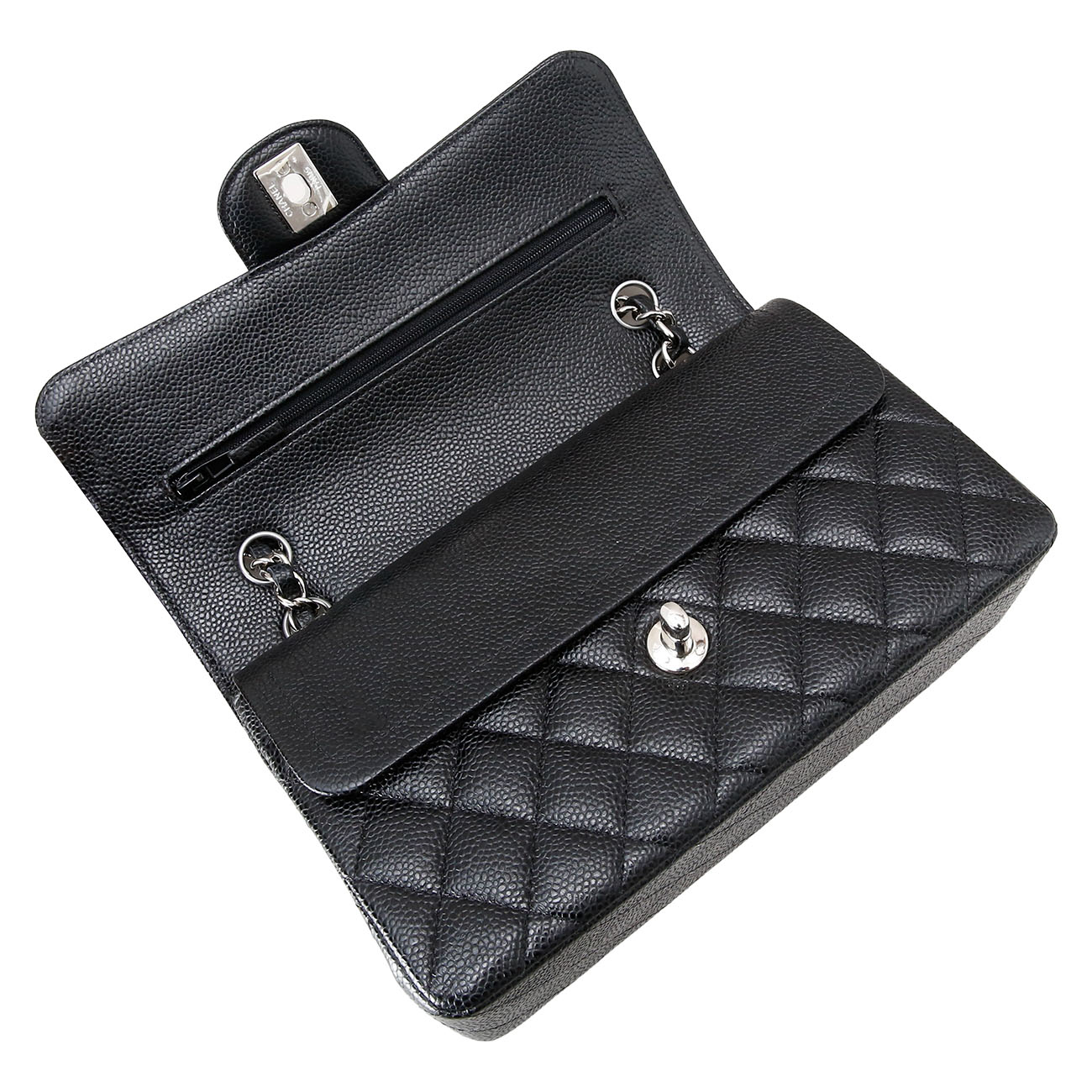 CHANEL(USED)샤넬 캐비어 클래식 스몰 플랩백