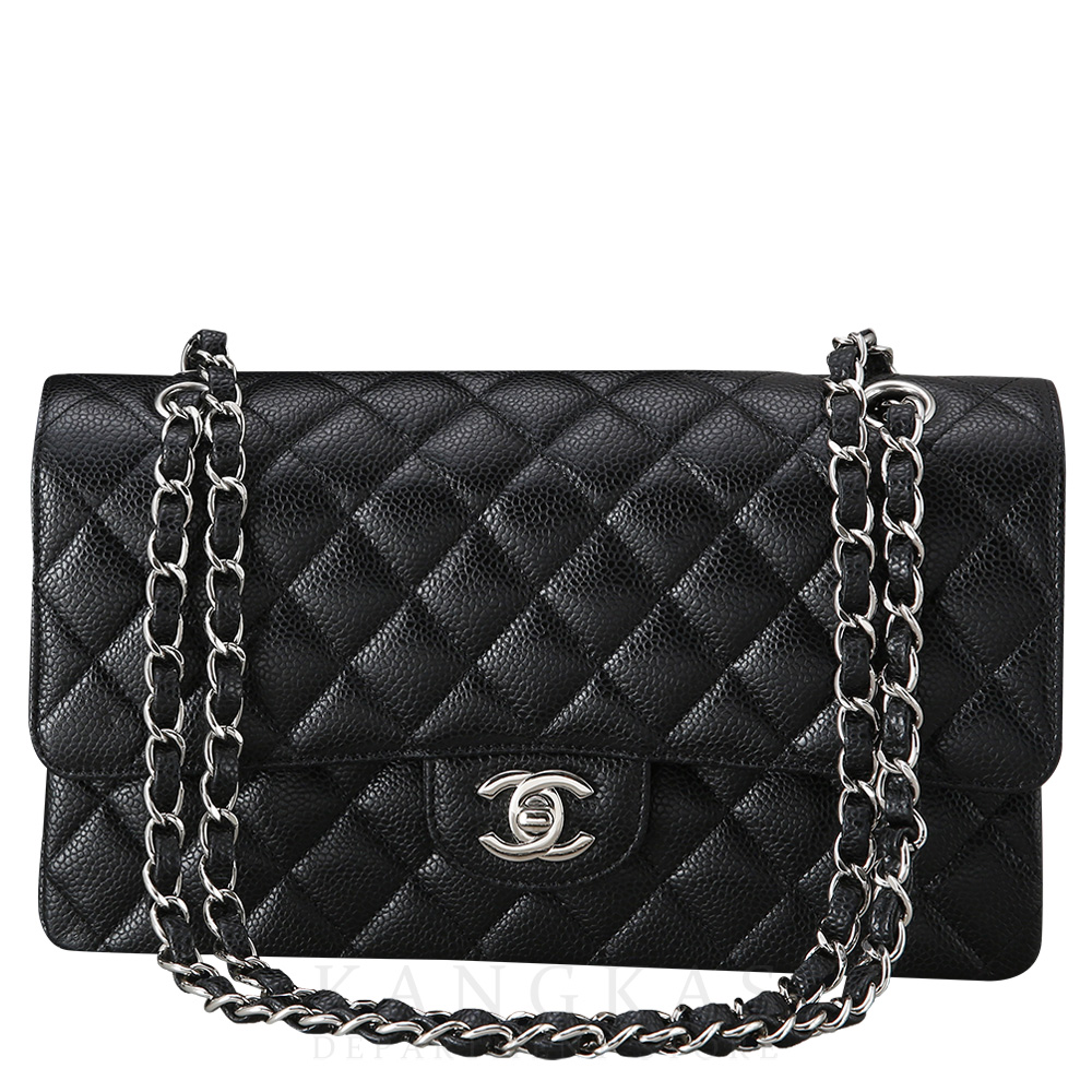 CHANEL(USED)샤넬 캐비어 클래식 미듐 플랩백