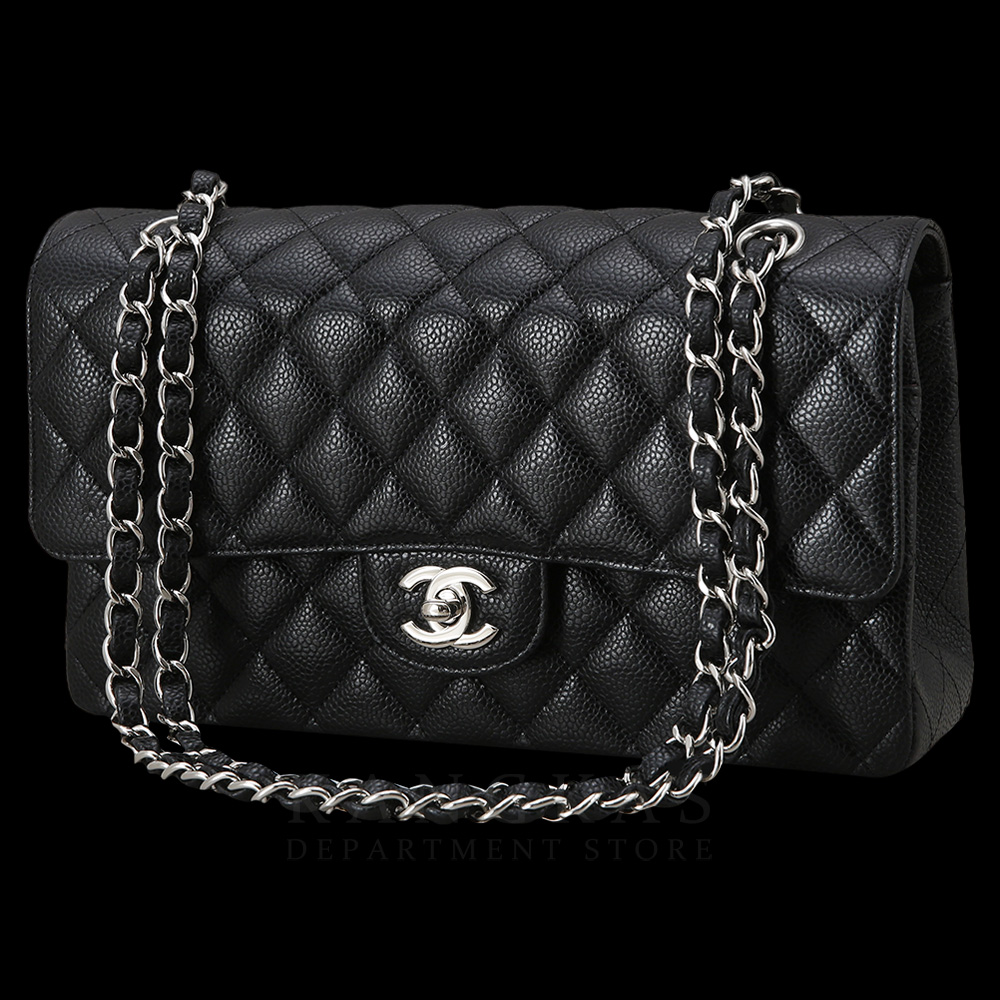 CHANEL(USED)샤넬 캐비어 클래식 미듐 플랩백