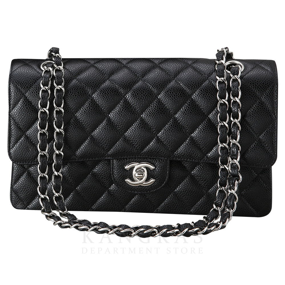 CHANEL(USED)샤넬 캐비어 클래식 미듐 플랩백