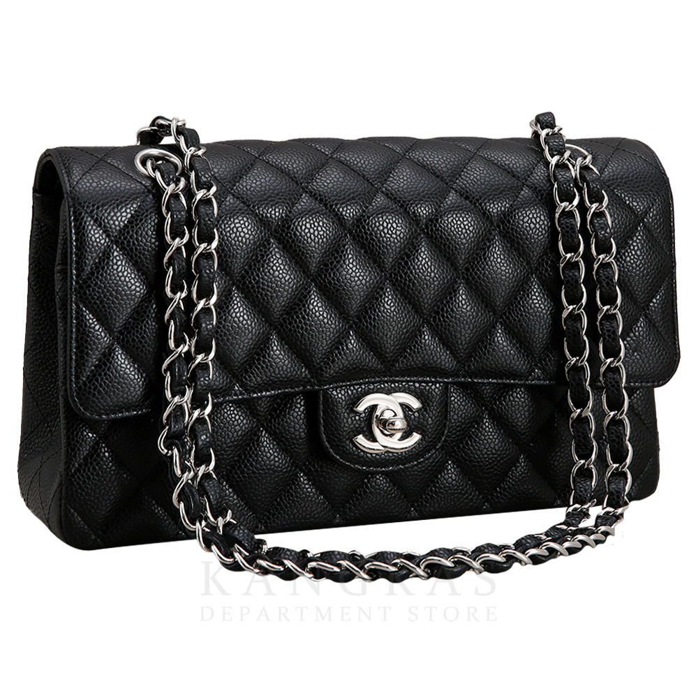 CHANEL(USED)샤넬 캐비어 클래식 미듐 플랩백