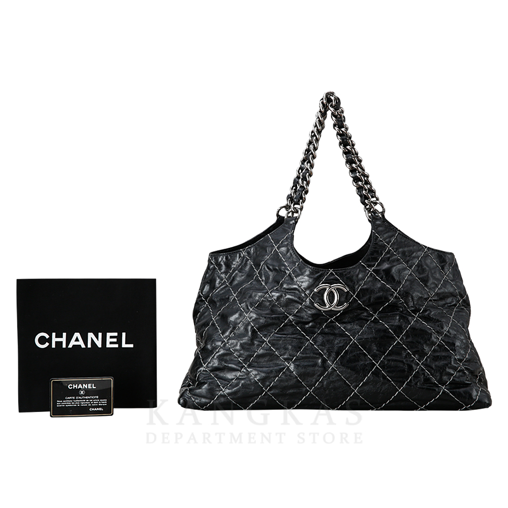 CHANEL(USED)샤넬 시즌 CC로고 체인 숄더백