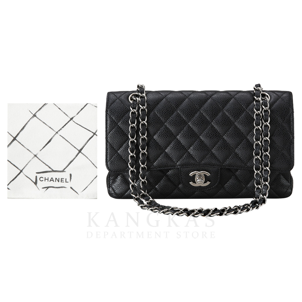 CHANEL(USED)샤넬 캐비어 클래식 미듐 플랩백