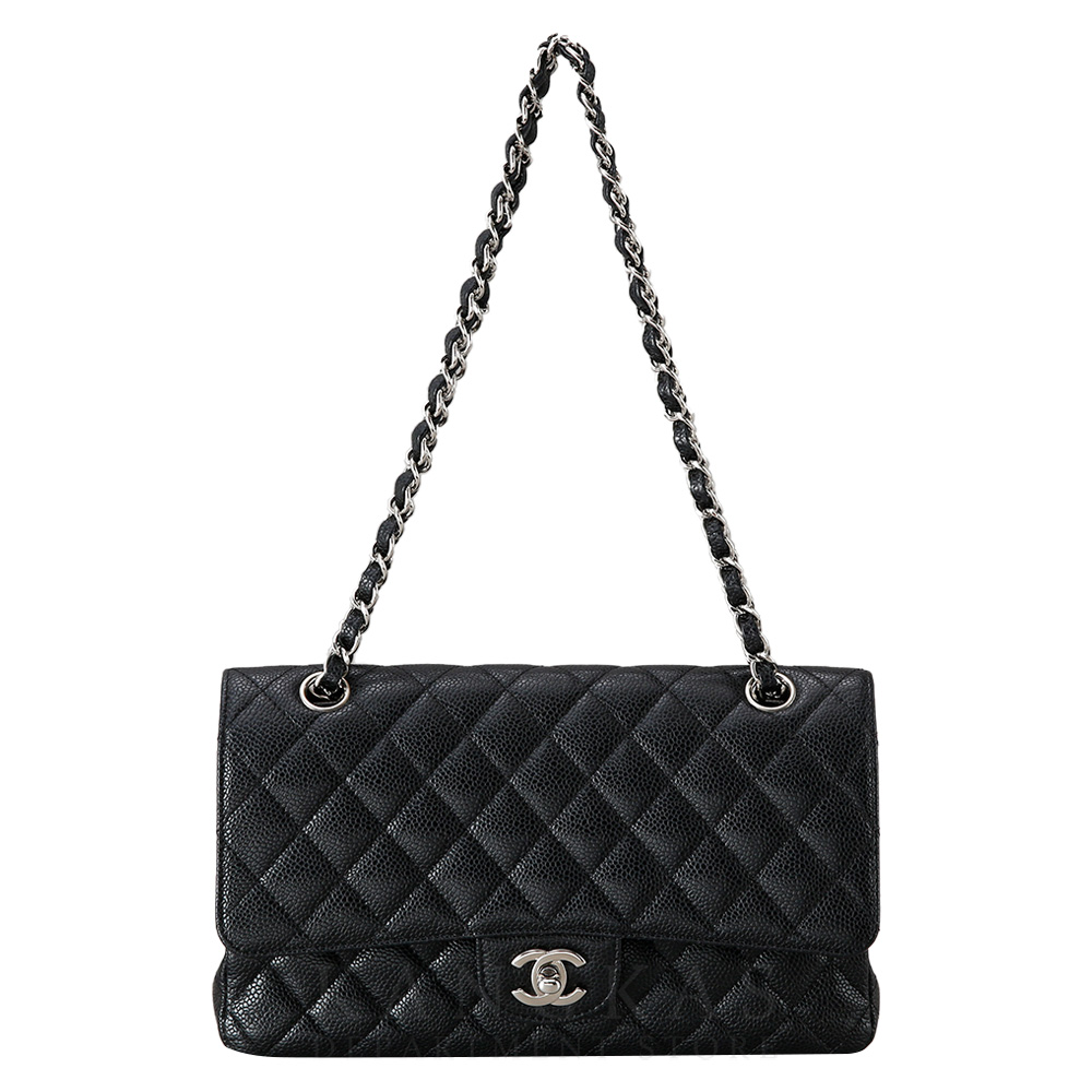 CHANEL(USED)샤넬 캐비어 클래식 미듐 플랩백