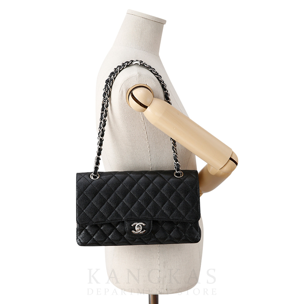 CHANEL(USED)샤넬 캐비어 클래식 미듐 플랩백