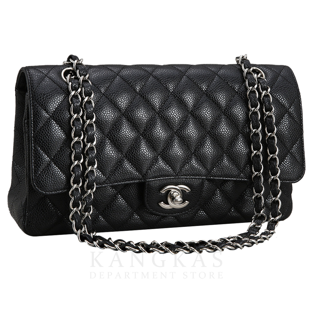 CHANEL(USED)샤넬 캐비어 클래식 미듐 플랩백