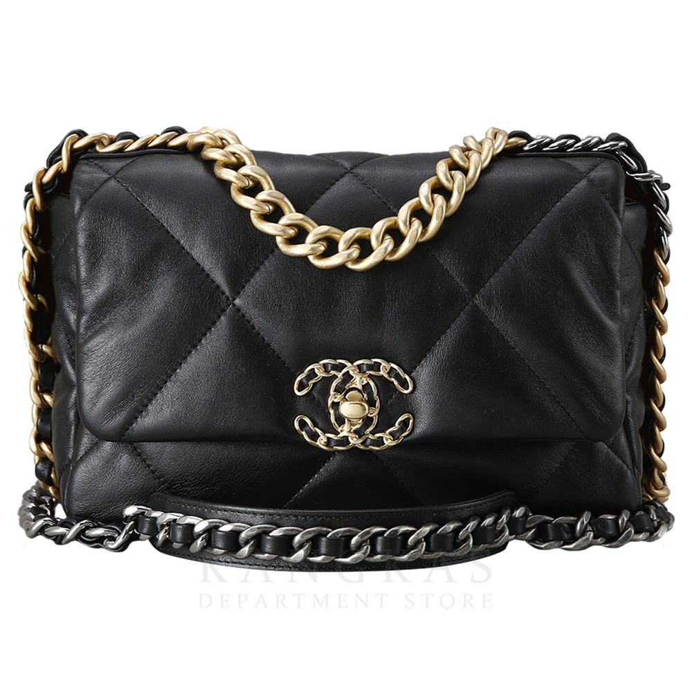 CHANEL(USED)샤넬 AS1160 19 램스킨 플랩백