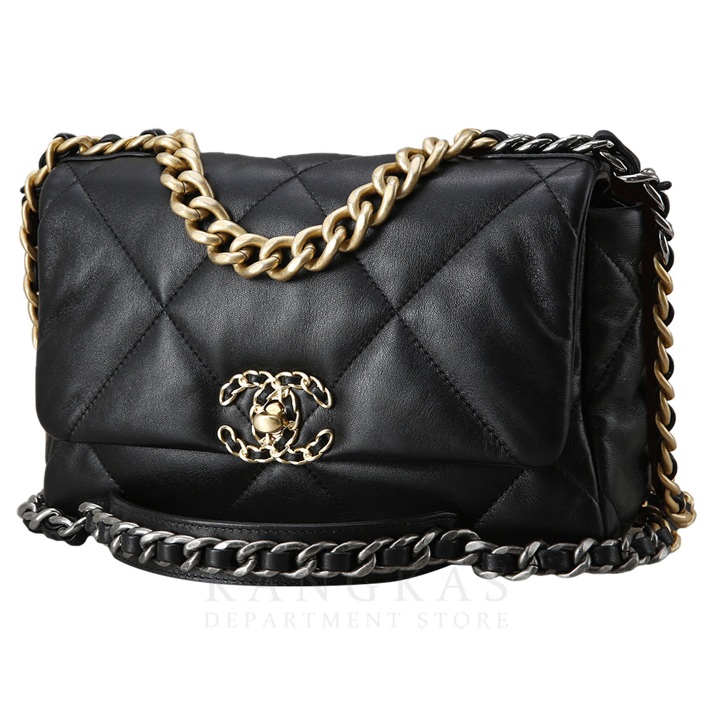CHANEL(USED)샤넬 AS1160 19 램스킨 플랩백