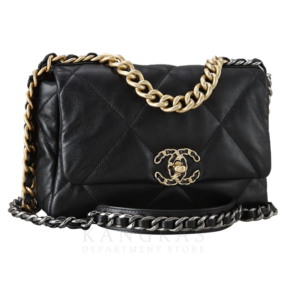 CHANEL(USED)샤넬 AS1160 19 램스킨 플랩백